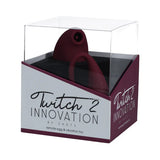 Twitch 2 Rechargeable Suction and Flapping Vibrator with Remote Control Vibrating