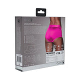 Ouch! Vibrating Strap-on Brief Pink