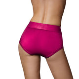 Ouch! Vibrating Strap-on Brief Pink