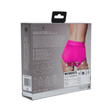 Ouch! Vibrating Strap-on Brief Pink