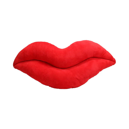 Shots Lip Pillow Plushie Red