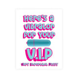 Naughty Vibes VIP Greeting Card