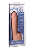 The Realistic Cock Hung 12 in. ULTRASKYN Vac-U-Lock Dildo