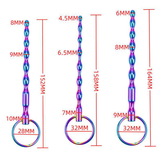 RAINBOW COLOR TSUNAMI URETHRAL PLUG