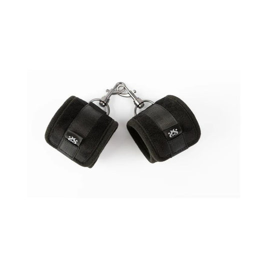 SEI MIO Sensually Secured Velvet Handcuffs