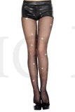 RHINESTONE STUDS FISHNET TIGHTS OS (discontinued)