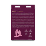 Secrets Rain Insertable Vibe with Remote Coral