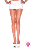 Diamond net spandex pantyhose (Glow UV Reactive)