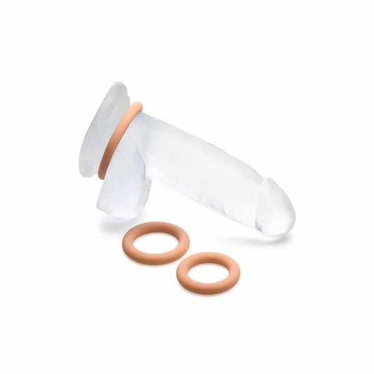 Jock Silicone Cock Ring 3-Piece Set Medium