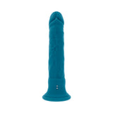 Evolved Tsunami Rechargeable Vibrating Dildo Silicone Teal