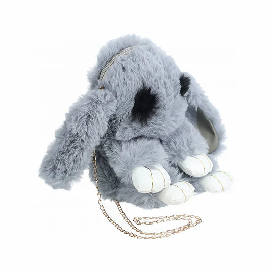 Shots Bunny Eyebrows Bag Grey