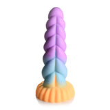 Creature Mystique Silicone Unicorn Dildo - Multicolored