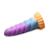 Creature Mystique Silicone Unicorn Dildo - Multicolored