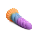 Creature Mystique Silicone Unicorn Dildo - Multicolored