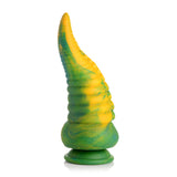 Creature Cocks Monstropus Tentacled Monster Silicone Dildo - Green/Yellow/Blue