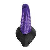 Creature Cocks Orion Invader Veiny Space Alien Silicone Dildo 7.25in - Purple