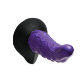 Creature Cocks Orion Invader Veiny Space Alien Silicone Dildo 7.25in - Purple