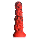 Creature Cocks Doom Silicone Dildo - Red/Black
