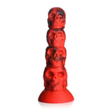 Creature Cocks Doom Silicone Dildo - Red/Black