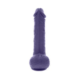 Evolved Pleasure Rider Rechargeable Dildo with Remote Silicone Purple