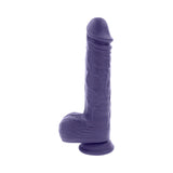 Evolved Pleasure Rider Rechargeable Dildo with Remote Silicone Purple