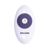 Evolved Pleasure Rider Rechargeable Dildo with Remote Silicone Purple