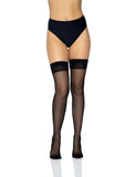 Leg Avenue Lycra Cuban Foot Stocking - OS