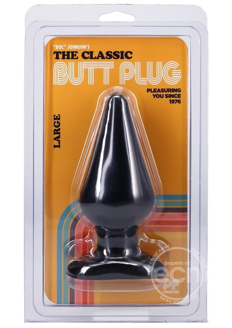 Large Butt Plug (Black)