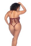 Floral Fishnet Bodysuit