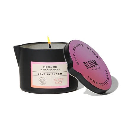 Eye of Love Bloom Pheromone Massage Candle 5 oz.
