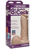 Vac-U-Lock - 8 Inch Realistic Cock FirmSkyn