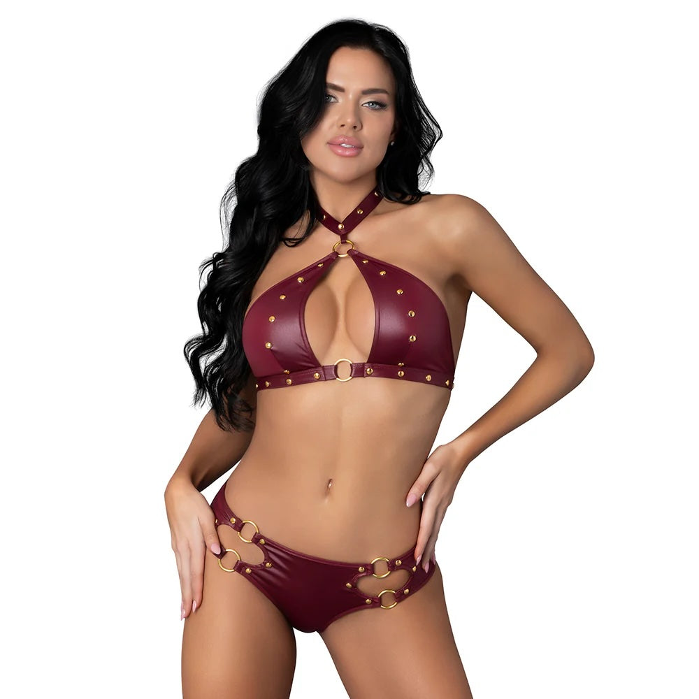 Lust Fetish Juno Burgundy
