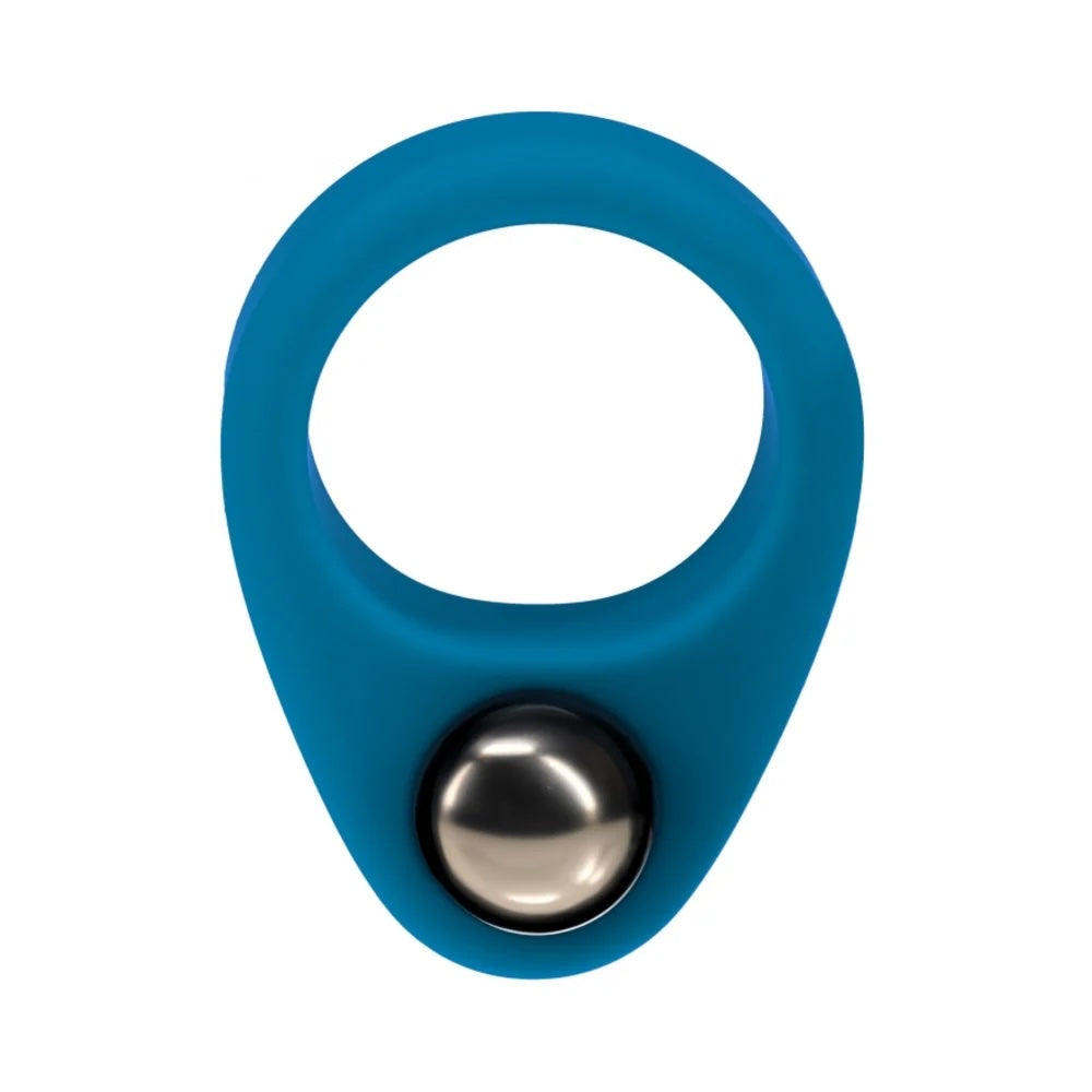 LEVELZ Liquid Silicone Single Weighted Ball Cock Ring