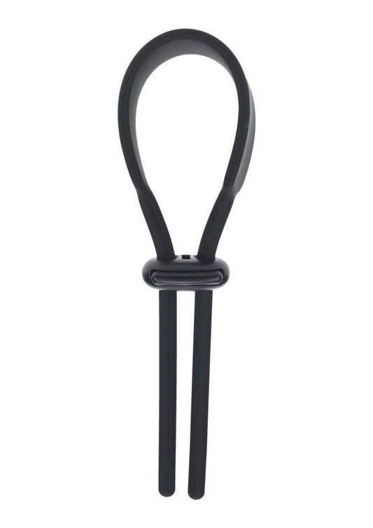 Levelz Wide Adjustable Silicone Lasso Cock Ring - 5mm