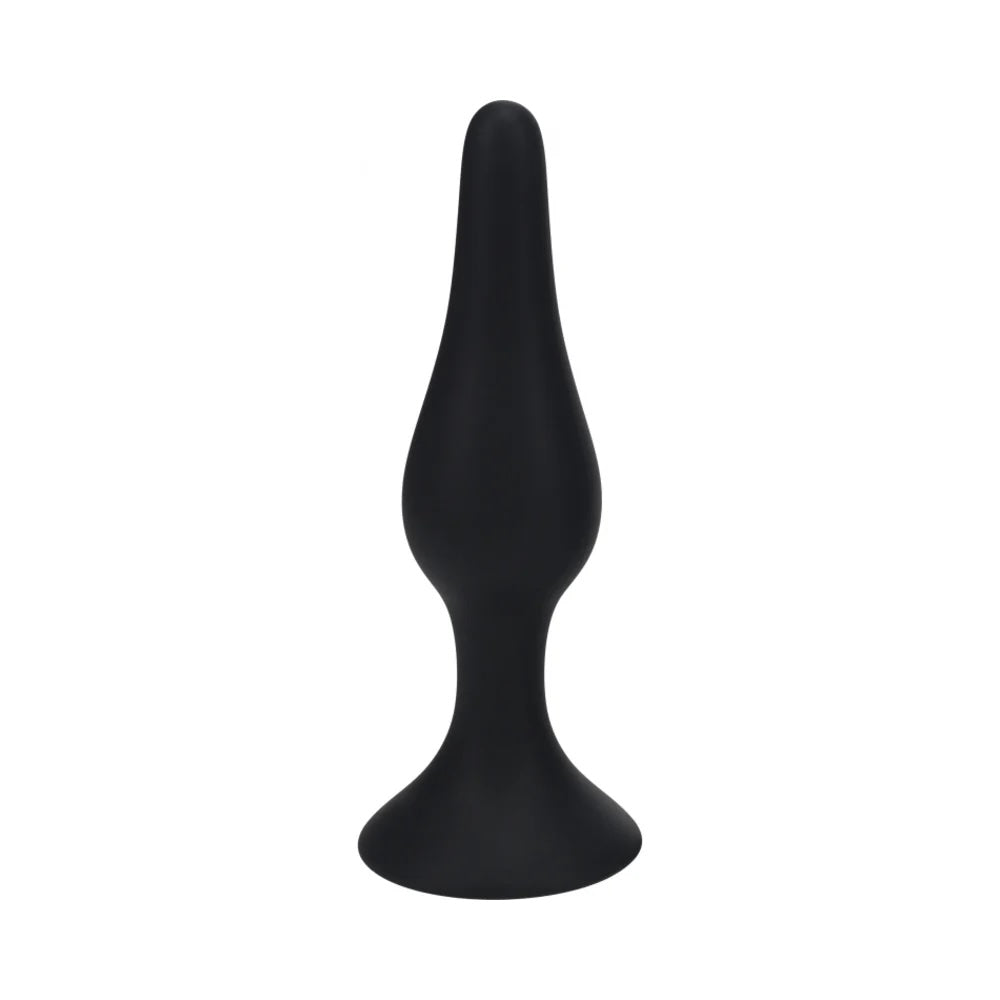LEVELZ Slim Silicone Anal Plug XLarge Black