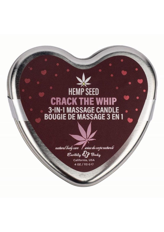 Hemp Seed 3-in-1 Valentines 2025 Massage Candle