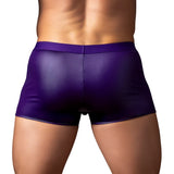 Male Power Eggplant Crossover Short Plum