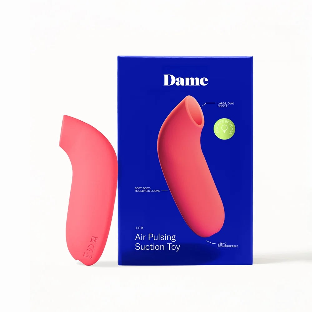 Dame Aer Suction Toy / CORAL