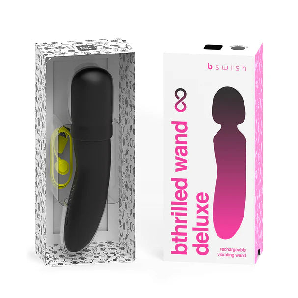 B Swish Bthrilled Premium Mini Wand Noir