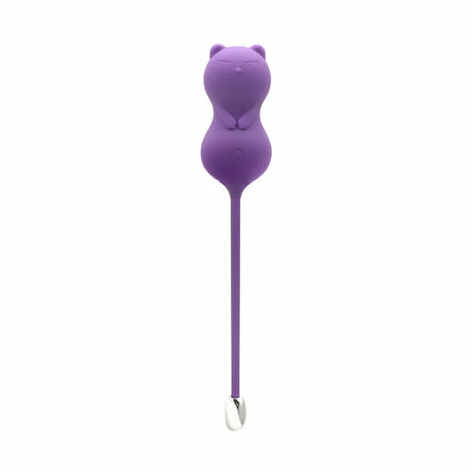 Emojibator Kitty Cat Kegel Ball Vibrator