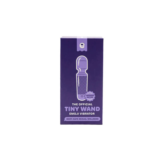 Emojibator Tiny Wand Emoji Vibrator Lavender