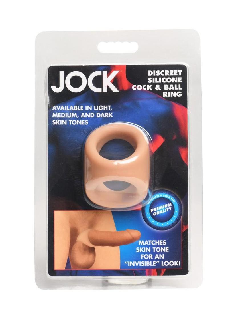 Jock Silicone Cock & Ball Ring