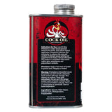 Cock Oil Water-Based Lubricant Metal Can with Plastic Liner 9oz