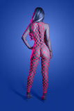 Want It All Reversible Rhinestone Bodystocking & Pasties - Boxed