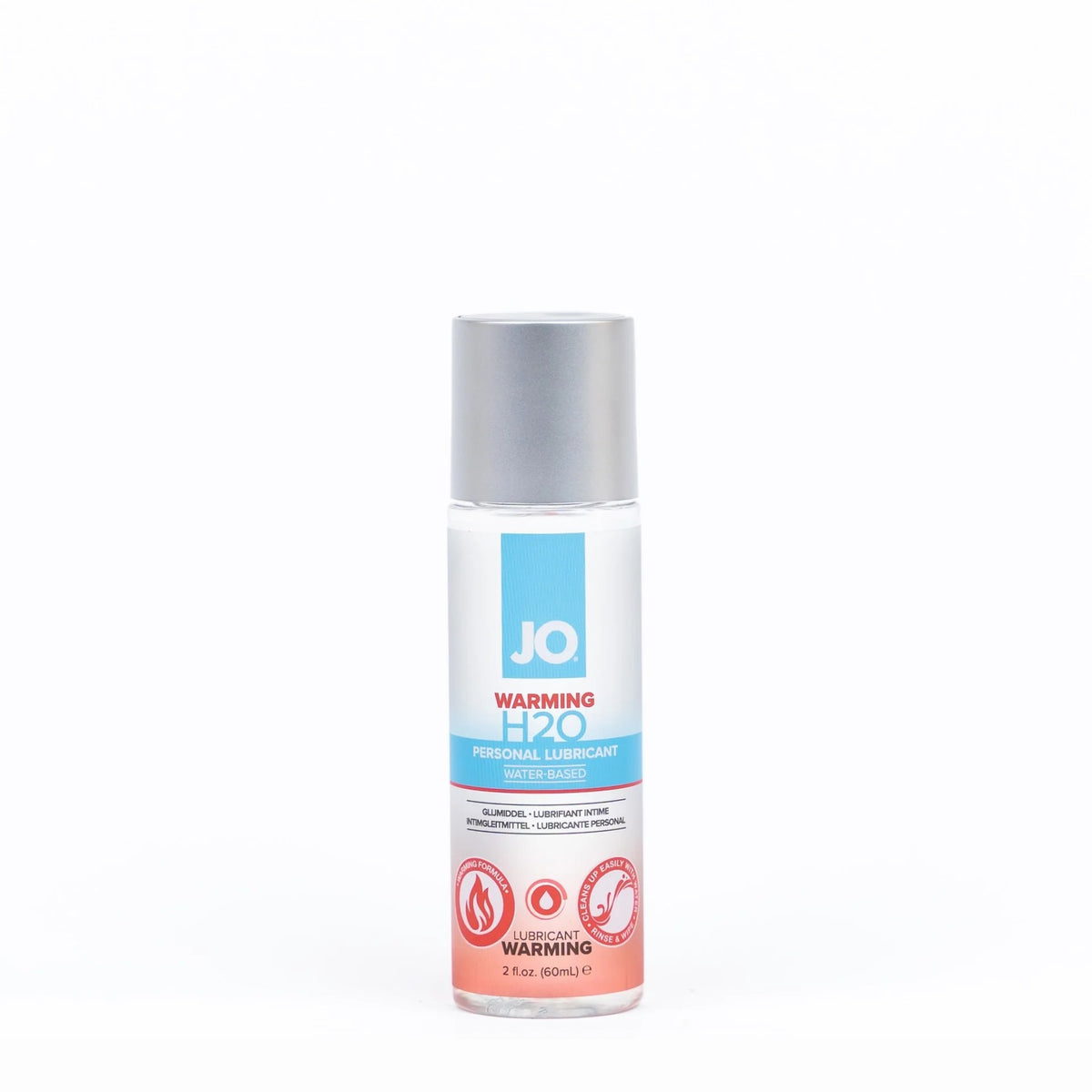 JO H2O Anal Warming Water-Based Lubricant 2 oz.