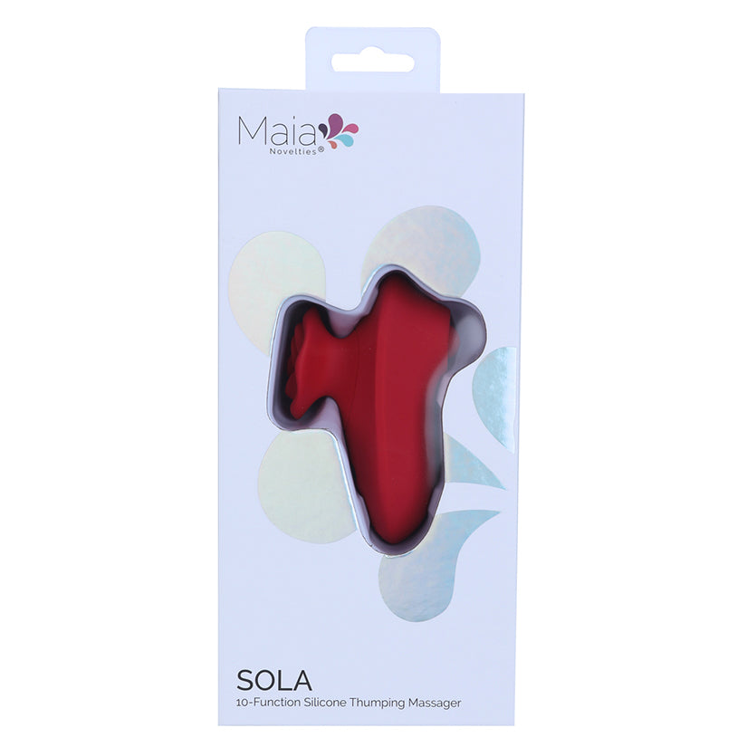 SOLA 10-Function Silicone Thumping Massager
