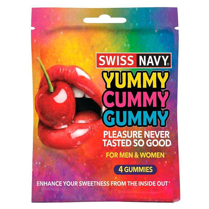 Swiss Navy Yummy Cummy Gummy 4ct