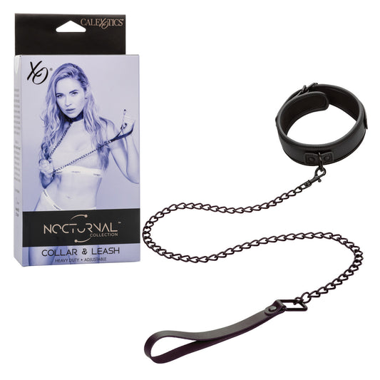 Nocturnal Collection Collar & Leash - Black