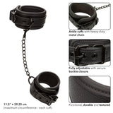 Nocturnal Collection Ankle Cuffs - Black