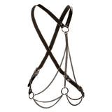 Euphoria Collection Multi Chain Harness - Plus Size - Black